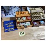 Fishing supplies lot