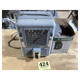 Two used electric heaters