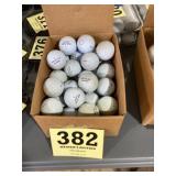 Box of assorted Top-Flite Golf balls
