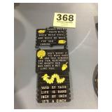 Lot of 3 Humorous Trivets