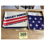 Vintage Valley Forge, American flag brand new
