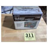 Sears 15 drawer storage cabinet in box