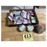 Brand new kids, items, hair, coils, and bracelets