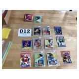 Miscellaneous lot of NFL Trading cards Jr. Seau