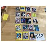 Major league, baseball trading cards, Bo Jackson,