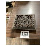 Antique Cast Iron Floor Grate