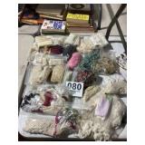 Lot of Dress making & Crafting lace, buttons,