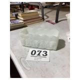 Fire King Milk Glass Dish Grape pattern