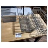Miscellaneous metal storage racks lot