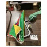 Umbrella with mounting bracket