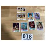 Basketball trading cards older ones from ABA