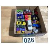 Vintage toy car lot