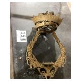 Antique Ornate Cast Ceiling Lamp Chandelier