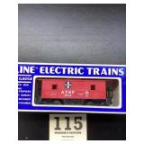 K-Line Santa Fe caboose