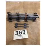 American flyer two rail track 7 long straight and