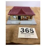 Marx Tin Union Station with battery whistle