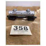 Lionel Sunoco number 6465 tank car marked A.C.&F.