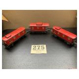 Lionel 2682 & 1682 &2657 Train cars