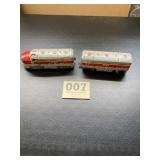 MARX MONON Engine and baggies car