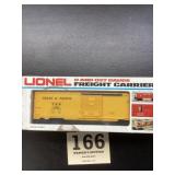 Lionel Texas, and Pacific boxcar