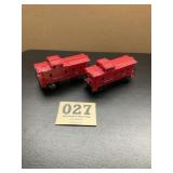 Lionel 6047 & 6057 Cabooses