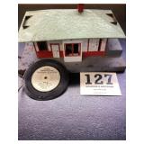 Gilbert American flyer talking train station