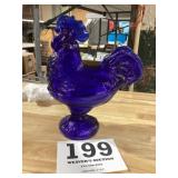 Colbolt Blue Rooster on Nest