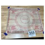 Vintage Tupperware for pastry making Mat from