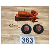 Allis Chalmers metal toy tractor WD45 needing