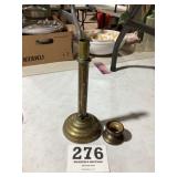 Vintage Brass Adjustable Candlestick
