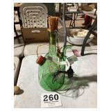 Decorative Glass Bottle Light