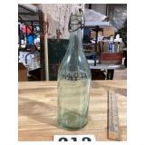 12 inch Arnoldï¿½s Bottle Hazleton Pa