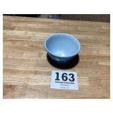 Vintage Pyrex, mixing bowl, the small size of the