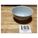Vintage brown pattern Pyrex bowl marked number