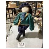 Cloth Paperboy Doll