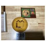 Pennsylvania redware advertising piece