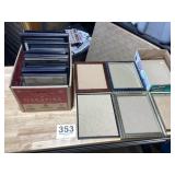 Large lot of mostly 8 x 10 picture frames.