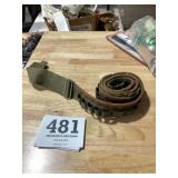 Webbed Shell Holder Belt