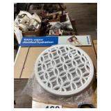 Smart water display & pair of wall lattice