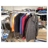 Vintage menï¿½s clothing, one is an old Woolrich