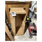 Wooden shipping crate