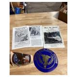Vintage Turkey call manuals & Army stickers