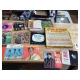 Records lot mostly 45s some with original picture