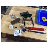 Old Turville block, company, letter holder,