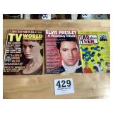 Vintage teen heartthrob magazines