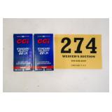 CCI 22LR 40GR TARGET 2 BOXES(100 RNDS)