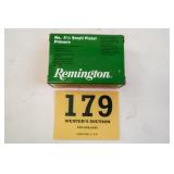 REMINGTON NO. 5 1/2 SMALL PISTOL PRIMERS 10