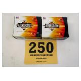 ARMSCOR 9MM 124GR JHP 2 BOXES(40 RNDS)