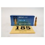 PPU 7.62X39 123GR, FMJ 1 BOX(20 RNDS)