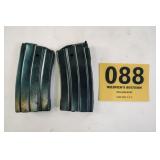 2 RUGER MINI 14 RANCH RIFLE MAGAZINES